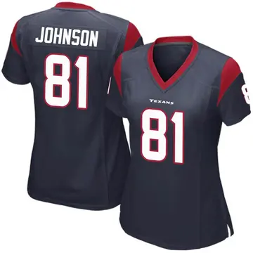 Men's Nike Lance McCutcheon Navy Houston Texans Team Game Jersey