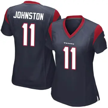 Cameron Johnston Men's Nike White Houston Texans Vapor Untouchable Custom Elite Jersey