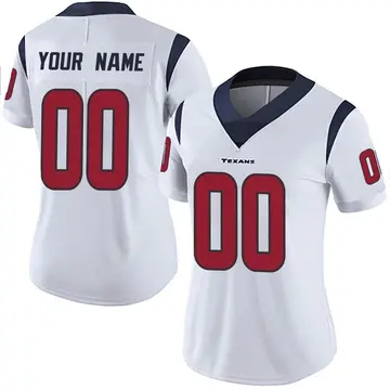 Cameron Johnston Men's Nike White Houston Texans Vapor Untouchable Custom Elite Jersey