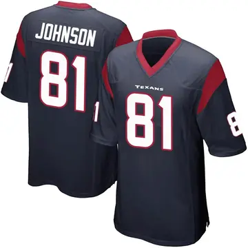 Devin Singletary 26 Houston Texans Game Youth Jersey - Navy - Bluefink